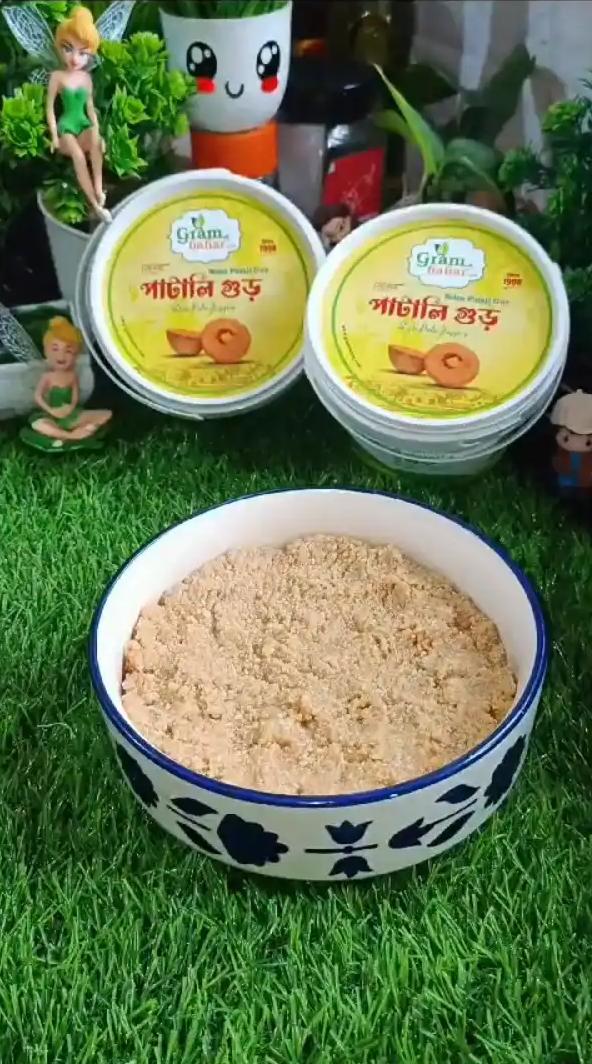 Gram bahar er nolen gur dea makha sandesh 🤗 Gram bahar er nolen gur dea makha sandesh 🤗