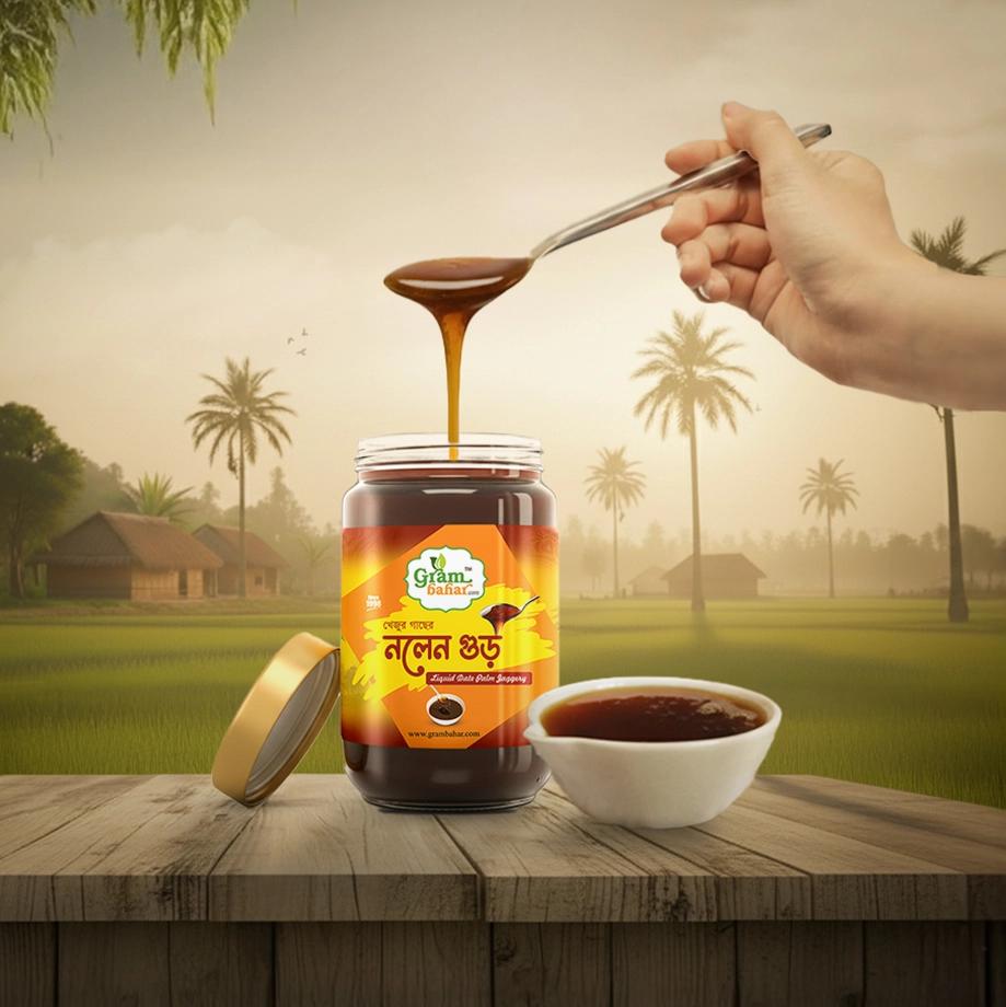Nolen Gur (liquid date palm jaggery) | 750gm Nolen Gur (liquid date palm jaggery) | 750gm